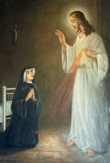 Jezus i Święta Faustyna
